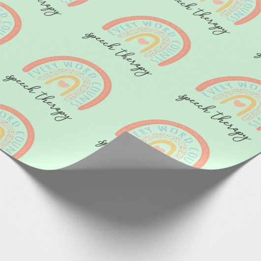 Spraaktherapie II - Elk woord telt Cadeaupapier (Hoek)