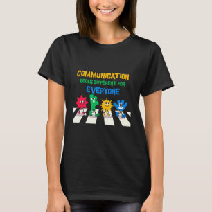 Spraaktherapie SLP Silly Goose Communicatie Kijkt T-shirt
