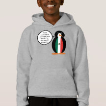Spraakzame Mexicaanse Vlag Mejuffer Pinguïn Jongen