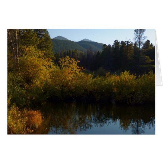 Sprague Lake en automne (Devant horizontal)