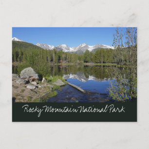Sprague Lake II in Rocky Mountain National Park Briefkaart
