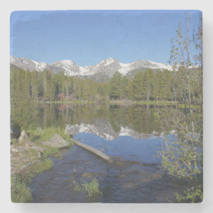 Sprague Lake II in Rocky Mountain National Park Stenen Onderzetter