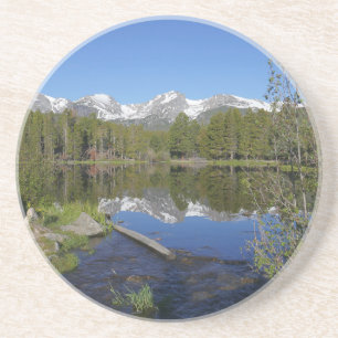 Sprague Lake II in Rocky Mountain National Park Zandsteen Onderzetter