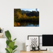 Sprague Lake in Herfst Poster (Thuiskantoor)