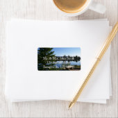 Sprague Lake Uitzicht Etiket (Insitu)