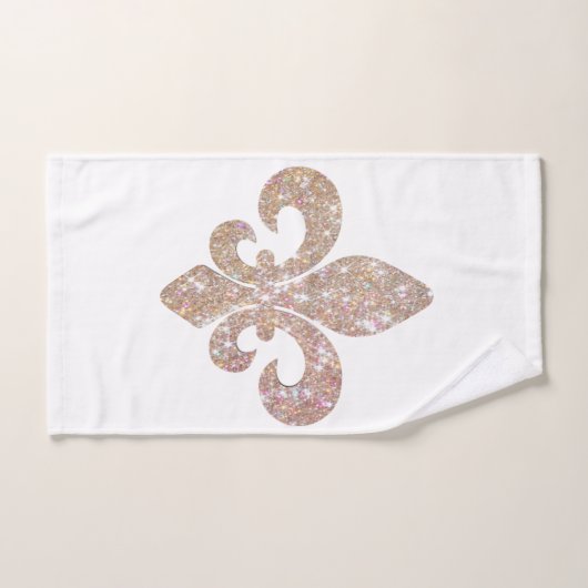 Sprakat Fleur De Lis (Serviette à main)