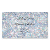 SPRANKEL EN GLANS MET ONS OPAL THEMA MAGNETISCH VISITEKAARTJE (Voorkant)