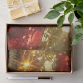 Sprankelend kerstpapier tissuepapier (Geschenk)