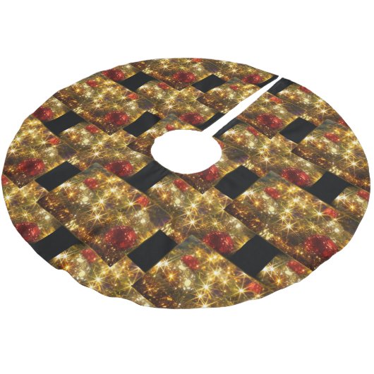 Sprankelende kerstboom rok (Gekanteld)