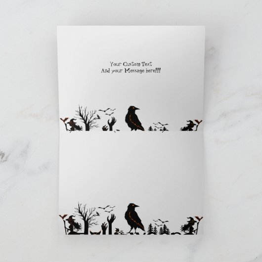 Spraoky Happy Halloween Concept Design Kaart (Binnen)