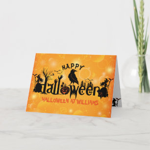 Spraoky Happy Halloween Concept Design Kaart