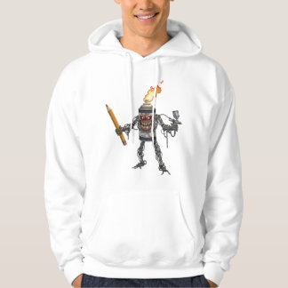 spray antropomorfico Camiseta Hoodie