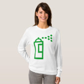 Spray Can Pictogram T-shirt (Voorkant volledig)
