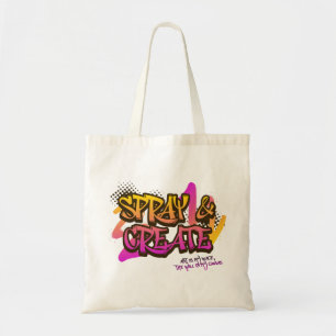 Spray & Create Graffiti Straatkunst Stedelijk Tote Bag