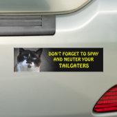 Spray en Neuter je TAILGATERS Bumpersticker (Op auto)