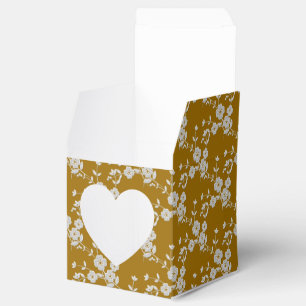 Spray floral style 1-or-blanc 2 BALLOTINS sqh
