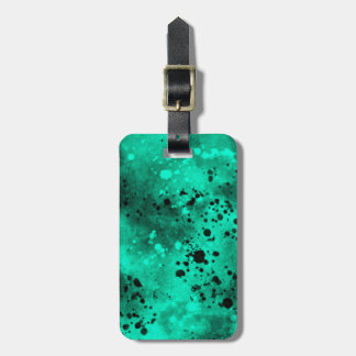 Spray Paint Splatter Effect Luggage Tag Bagagelabel