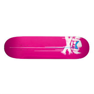 Spray Swede Drivers - Magenta / Cyaan Skateboard