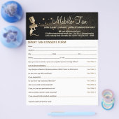 Spray Tan Business Plan - Goedgekeurd vrijstelling Flyer (Enkel)