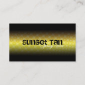 Spray Tan-visitekaartjes Visitekaartje (Achterkant)