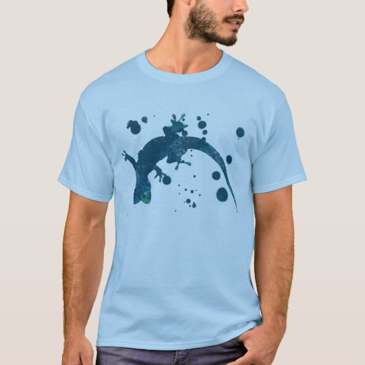 Sprayed Gecko T-shirt (Voorkant)