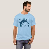 Sprayed Gecko T-shirt (Voorkant volledig)