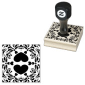 spread 2-stempel 	rubberstempel (Gestempeld)