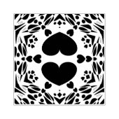 spread 2-stempel 	rubberstempel (Afrduk)