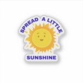 Spread a Little Sunshine Sticker (Devant)