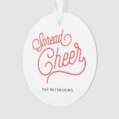 Spread Cheer Ornament (voorkant)