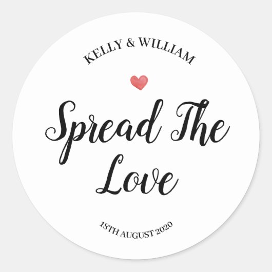 Spread De Liefde Sticker (Voorkant)