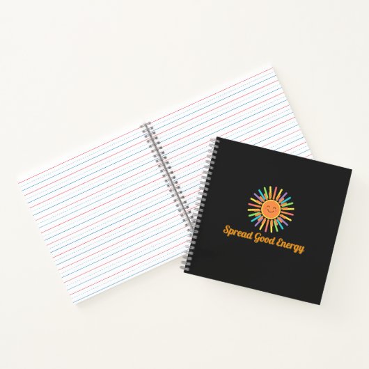 Spread Good Energy | Positive Retro Design Notitieboek (Binnen)