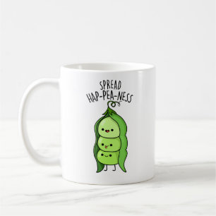 Spread Hap-pea-ness Grappige Erwten Pun Koffiemok