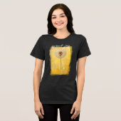 Spread Joy Dandelion Tri-Blend Shirt (Voorkant volledig)