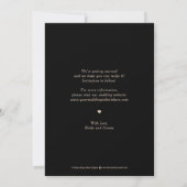 Spread Joy EDITABLE KLOR Save the Date Card Bedankkaart (Achterkant)