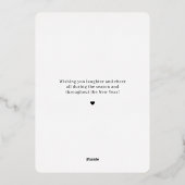 Spread Joy Folie Holiday Kaart Editable Color (Achterkant)