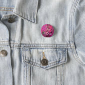 Spread Joy like Confetti Magenta Ronde Button 3,2 Cm (In situ)