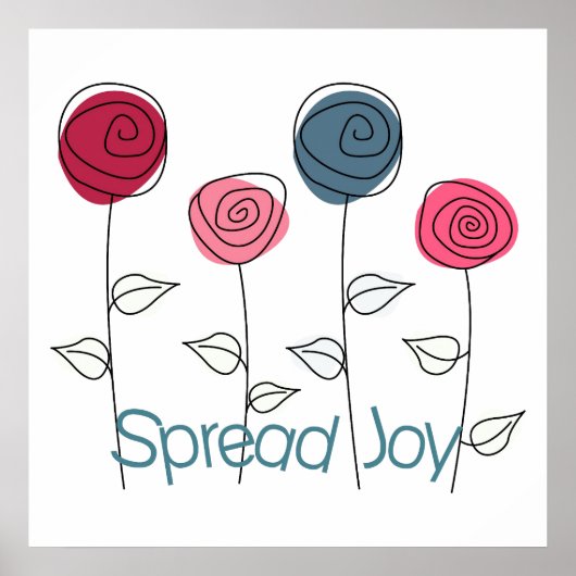 Spread Joy Poster (Voorkant)