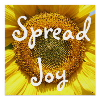 Spread Joy Poster Perfect Poster