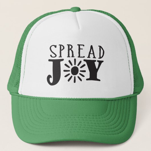 Spread Joy Trucker Hat Pet (Voorkant)