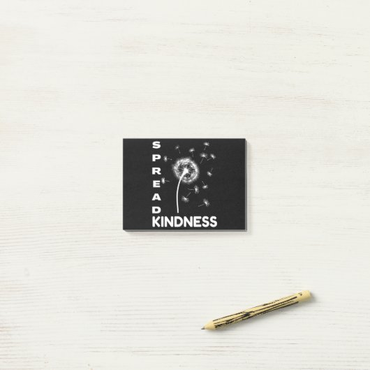 Spread Kindness Post-it® Notes (Op bureau)