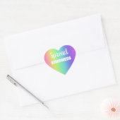 Spread Kindness Rainbow Hart Sticker (Envelop)