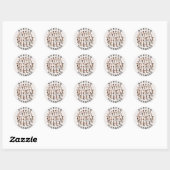 Spread Kindness Ronde Sticker (Vel)