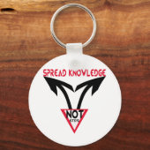 SPREAD KNOWLEDGE SLEUTELHANGER (Voorkant)