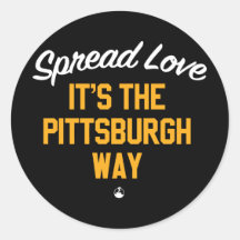 Spread Love Het is de Pittsburgh manier