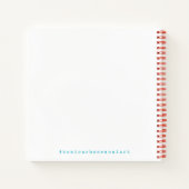 Spread Love Original ART sketchbook Notitieboek (Achterkant)