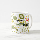 Spread LOVE, Spread, bacterie Koffiemok (Voorkant rechts)