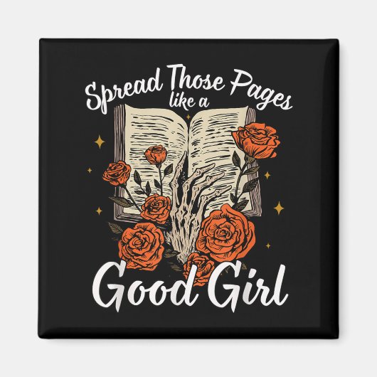 Spread Those Pages Like A Good Girl Dark Romance S Magneet (Voorkant)