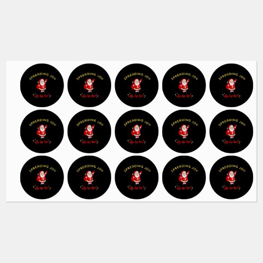 Spreading Joy" Labels (Vel)