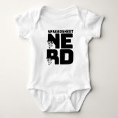 Spreadsheet Nerd Romper (Voorkant)
